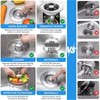 Naturezhen Universal 3-in-1 Kitchen Sink Drain Strainer, 304 All Stainless
