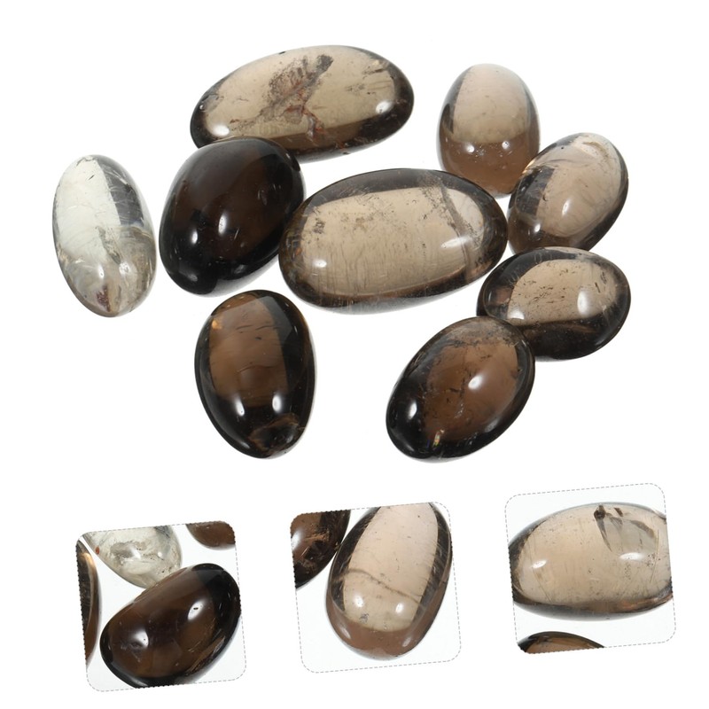 IWOWHERO Set of Crystal Stones Irregular Gemstones Home Decor Natural