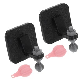 BUGUUYO 2pcs Mini Tow Hook Cap for Trucks Fun and Unique Hitch Cover Easy Installation for Towing and Exterior Accessories for Trailer Hitch