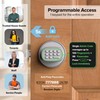 ThorBolt Keyless Entry Door Lock, Fingerprint Door Lock with Keypad