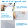 Pack of 12 Transparent Card Holders, Clear ID Card Protective