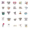 50 Cute Koala Stickers for Kids - Waterproof Vinyl Pack