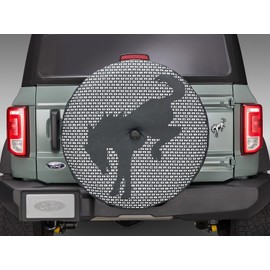 2021+ Ford Bronco OEM Bucking Bronco Logo 35" Spare Wheel Tire Cover R2DZ-9945026-H