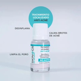 Tratamiento Localizado Skin-CR para Acné con Ácido Salicílico y Azufre de 12 ml