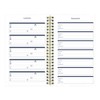 Blueline® Essential Academic Weekly/Monthly Planner, 13 Months, July 2025 to