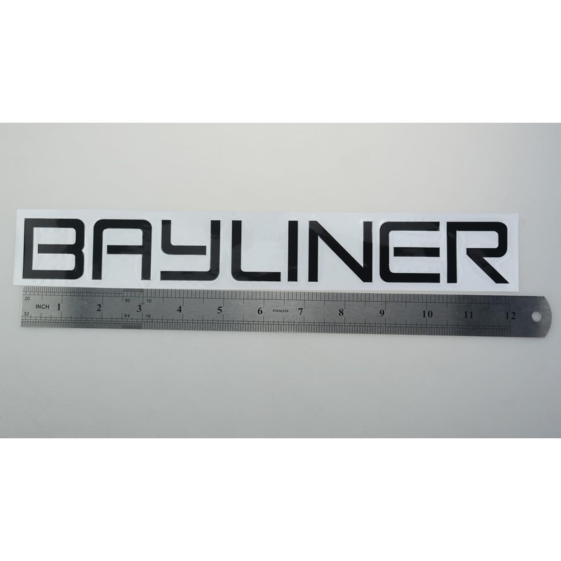 2pcs Vinyl Bayliner Decal Replacement for Bayliner Boat Outboard Motor