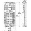 Blue Sea Systems 5032 ST Blade Fuse Block Dual 12