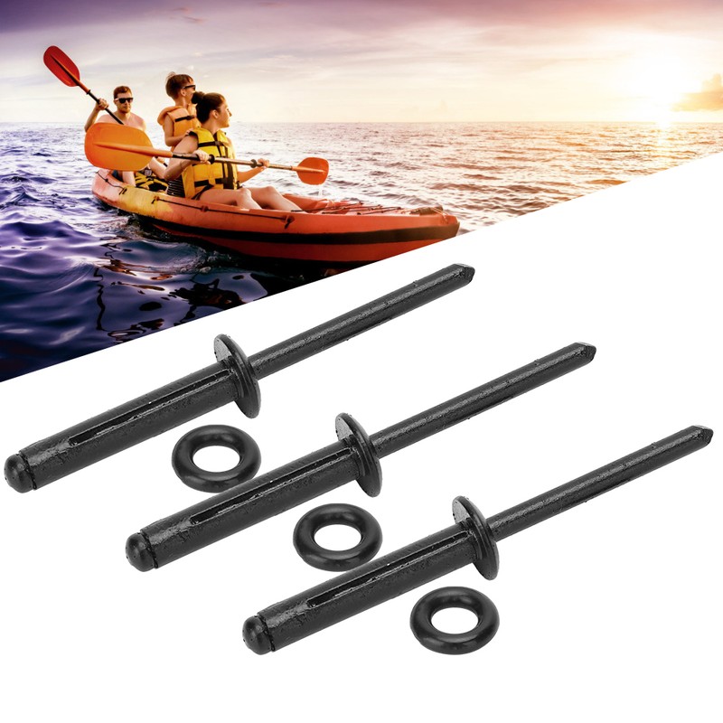 Aluminum Pad Eye Rivets Kit with O‑Shape Washers Waterproof Accessory