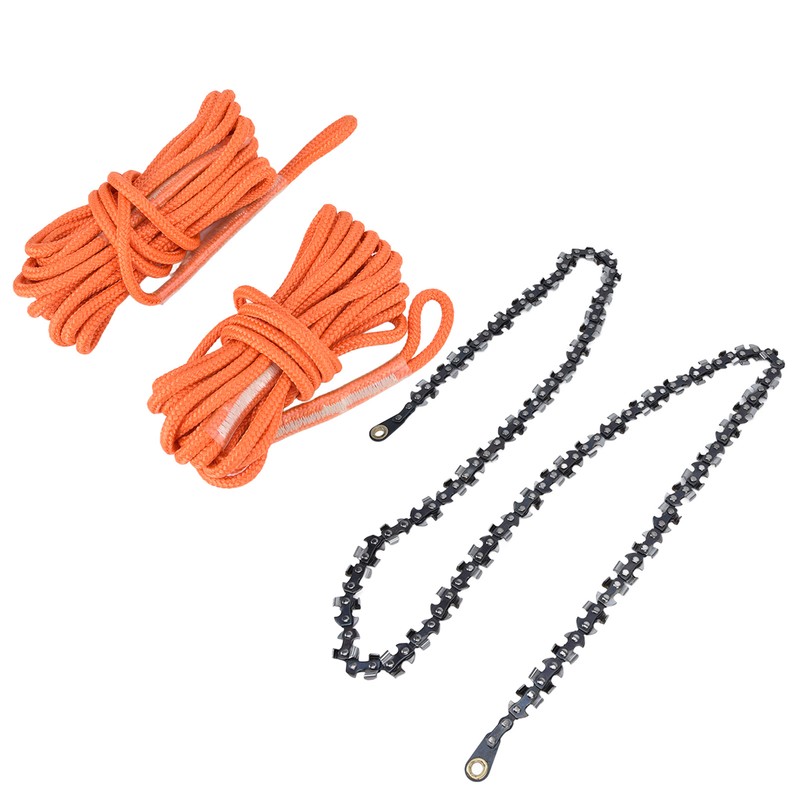 High Reach Hand Chain Saw 48inch Compact Portable Rope Saw