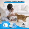 60 Count Self Cleaning Cat Litter Box Liners Bag Compatible