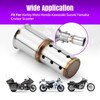 RIDLOG Motorcycle DB Killer 51mm Universal Muffler Silencer Baffle Removable