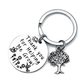 Teacher Keychain Graduation Key Chain Appreciation Gift for Dad Mom Grandma Grandpa Unique Mothers Fathers Day Christmas Gift