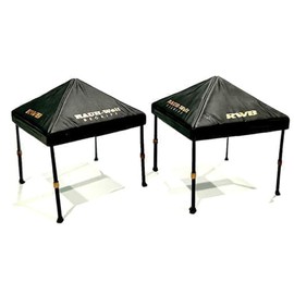 RWB (RAUH-Welt BEGRIFF) Canopy 2 Piece Set Black Limited Edition for 1/64 Scale Models by American Diorama AD-2418MJ