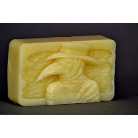 Plague Doctor Silicone Mold SOAP Plaster Wax Resin Clay 5oz Bird MASK