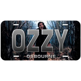 Ozzy O Aluminum Novelty Tag Car License Plate