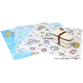 Marushin 6625001700 Lunch Cloths, Set of 3, Peek-a-Boo! Dog & Friends, Absorbent, Quick Drying, Antibacterial, Odor-Resistant, Suitable for Boys/Girls, Goods For Kindergarten, Nursery School, Elementary School, 16.9 x 16.9 inches (43 x 43 cm)