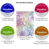 Vaseline Lip Balm 4 X 20g (Rosy Lips, Cocoa Butter,