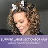 Curl Keeper Claw Clips for Thick & Thin Hair, Roller