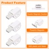 uxcell 4Pack Magnetic Touch Latches, Push to Open Magnet Pressure