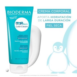 BIODERMA, ABCDerm, Crema Corporal Cold-Cream, Nutre, Calma y Protege, para Niños y Bebés, Skincare Piel Seca, 200ML