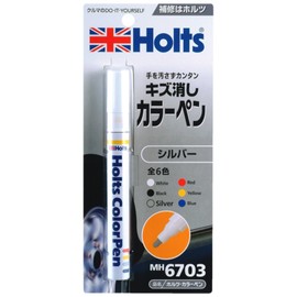 Holts Paint Coating Pen Type Paint Color Pen Silver 13ml Holts MH6703 Easy Scratch Removal Without Getting Your Hands Dirty