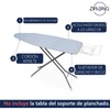 ZIRONG Funda para Burro de Planchar, 147 x 48 CM,