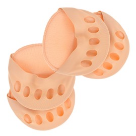 Beavorty 2pairs Invisible Socks for Women High Heel Half Palm Socks Comfortable Wear-resistant Half