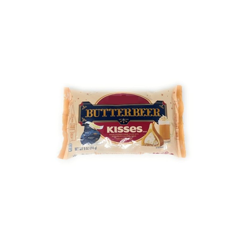 Kisses Butterbeer Flavored Easter Candy 9oz - 2 bags