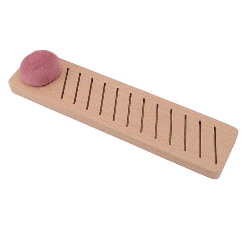 Embroidery Floss Bobbin Rack 12 Positions DIY Beech Wood Floss