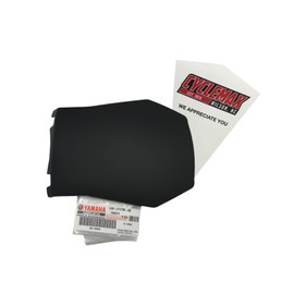 Cyclemax One Pack compatible with Yamaha 2007-15 Grizzly 700 550 Fuel Tank Cap Access Plastic Cover Lid 1HP-F177B-00 Contains One Fuel Tank Cap Access Lid and a Funnel