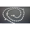 White Bottom Chain for 127mm/5" Vertical Blinds - 600 clips