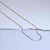 9ct Yellow Gold Hammered Trace Chain 20 Inches