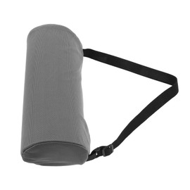 Ciieeo Lumbar Roll Support Pillow Adjustable Memory Back Cushion for Car Seat Office Chair Gaming Chair Elegant Grey Design Portable Comfortable Support