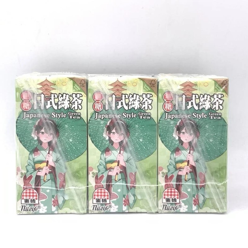 Nulife Japanese Style Green Tea 300mlx6pack