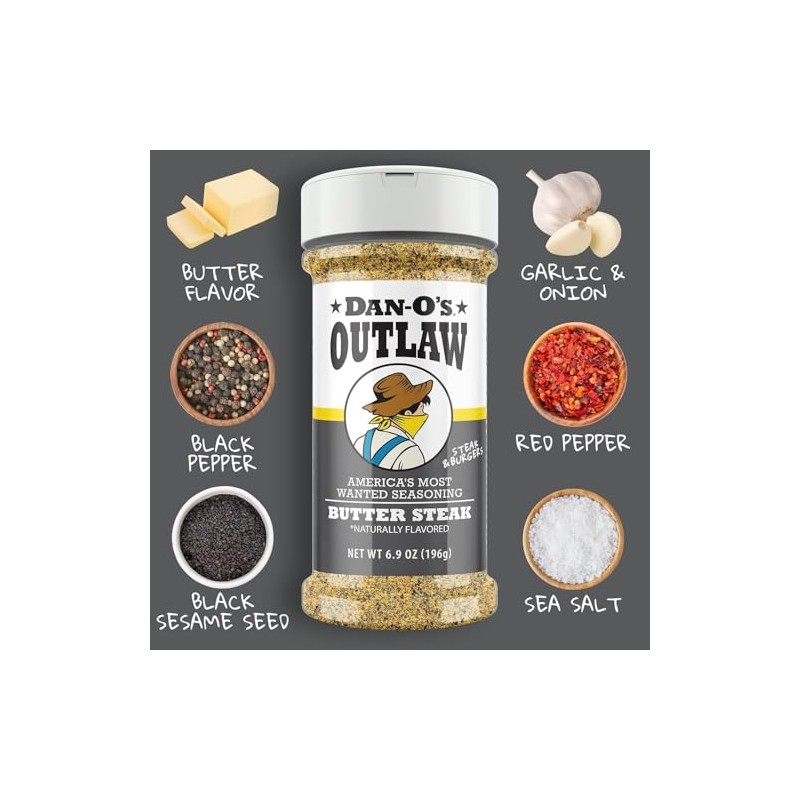Dan-O’s SPG Tri-O & Butter Steak Seasoning Bundle – 2
