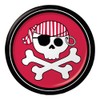 8-Count Round Paper Dessert Plates, Pirate Parrty Boy