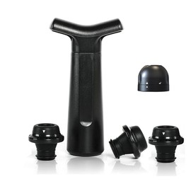 Lazysong Wine Stopper, Vacuum Pump, Wine Stopper, Wine Camp, Vacuum Pump, Champagne Stopper, Wine Storage, Champagne Wine Stopper Set, Vacuum Storage, Antioxidation, Long Lasting Freshness, Date Function