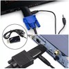 Multibao HDMI to VGA Adapter Converter with 3.5mm Audio Jack