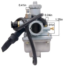 13200-02C03 Carburetor for Suzuki LT160 Carburetor, Fit Suzuki 1989-1992 LT160E Quadrunner 1991-2001 LT-F160 Quadrunner 2002-2003 LT160 Quadrunner Carburetor