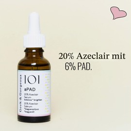 Geek & Gorgeous - aPAD Soothing Azelaic Acid Serum for the Face, with High Dose Potassium Content, Against Redness, for All Skin Types and Sensitive Skin, 30 ml