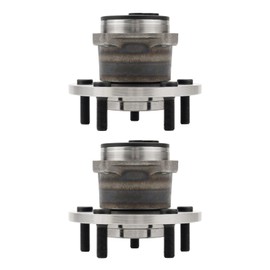 KAX 512347 Pair Rear Wheel Hub Bearing Compatible with 2004-2008 Mazda 3 2.0L,5 Lug