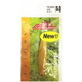 Shimano TR-0028 07S Cardiff Area Spoon, Slim Swimmer, 0.2 oz (5.0 g), Mustard 713810
