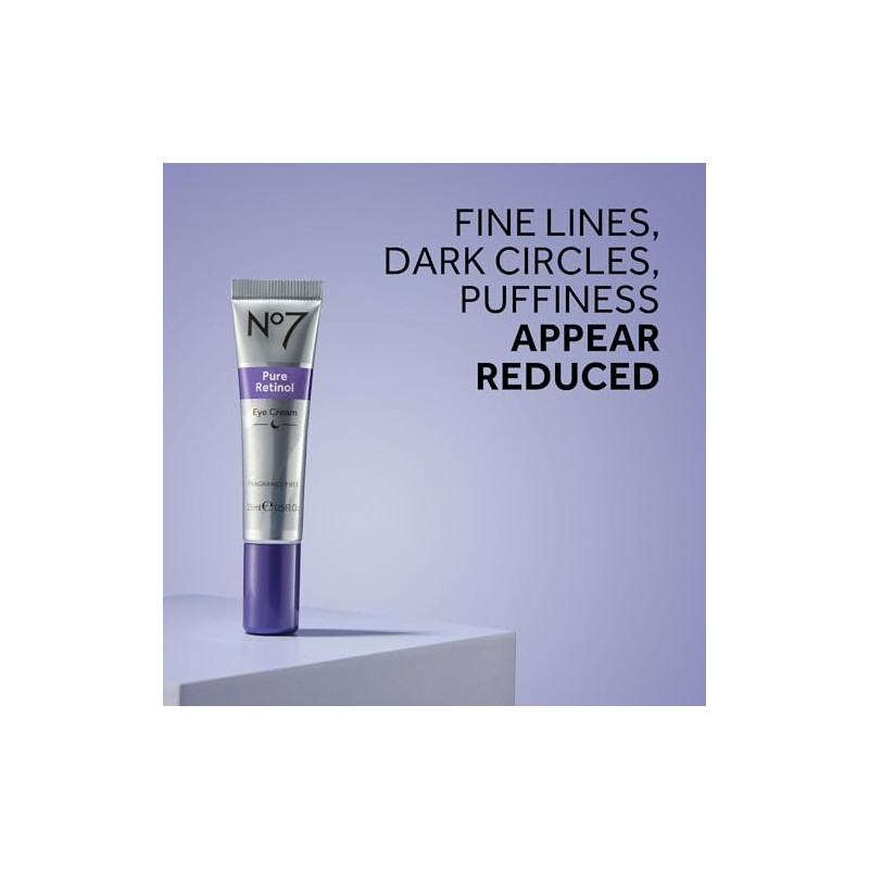 No7 Pure Retinol Eye Cream for Wrinkles & Puffiness