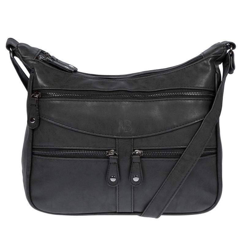 Christian Wippermann Women's Shoulder Bag Medium - Durable, Waterproof Faux