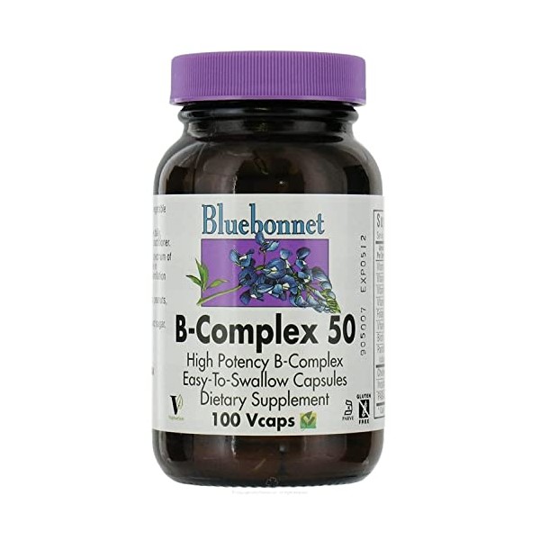 Bluebonnet - B-Complex 50 - 100 Veg Caps
