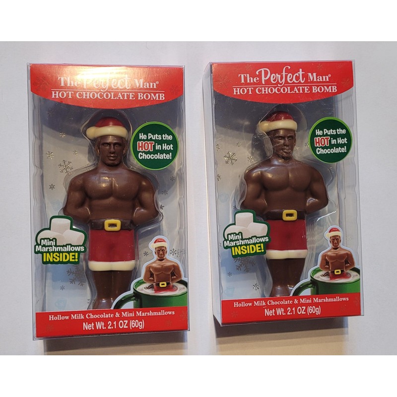 The Perfect Man Hot Chocolate Melting Figure with Marshmallows (2