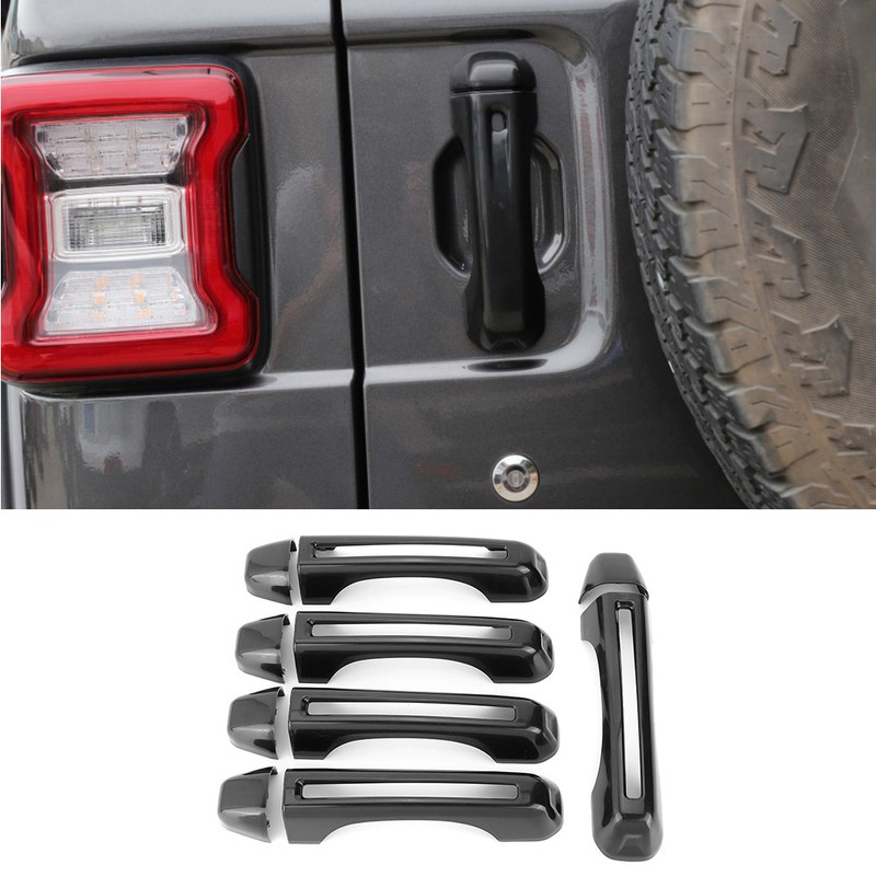 10Pcs Set ABS Exterior Door Handle Cover Trim Fits for