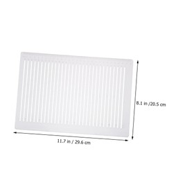 STOBOK Exam Answer Ruler Student Drawing Ruler School Supplies Safe for Long Use