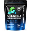 AMARTE LABS Creatina monohidratada en polvo alta pureza, 90 porciones,