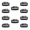 Wig Clips, 10Pcs Wig Clips Snap Clips, Black Hair Extension